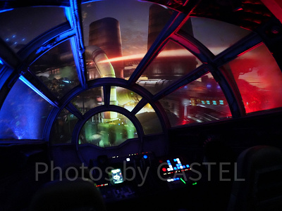 カリフォルニアアナハイムディズニー：ミレニアムファルコン：スマグラーズ・ラン