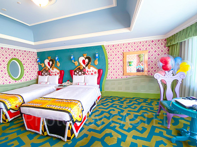 ディズニーランドホテルのふしぎの国のアリスルーム