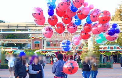 ディズニーランド:エントランス付近