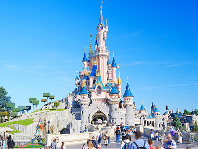 パリディズニーランドのお城