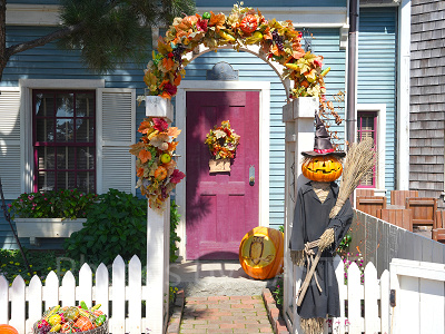 ディズニーシーのハロウィンデコレーション(ケープコッド)