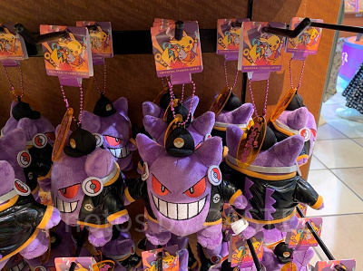 DJゲンガーぬいぐるみキーチェーン(USJポケモンハロウィングッズ)