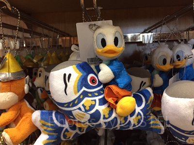 ドナルドぬいぐるみバッジ