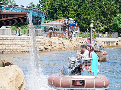 アクアトピアの「びしょ濡れバージョン」