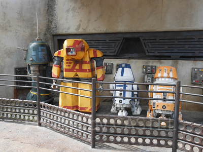 「スター・ウォーズ:ギャラクシーズ・エッジ」のドロイドたち