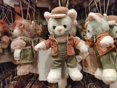 ダッフィー&フレンズのサークル・オブ・フレンドシップ:ジェラトーニのぬいぐるみバッジ