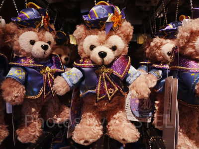 ダッフィーぬいぐるみバッジ(フロムオールオブアスグッズ)