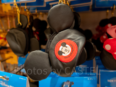 イヤーハットのバッグチャーム(ミッキーグッズ)