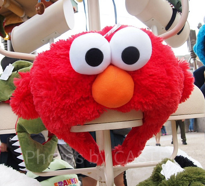 エルモぬいぐるみハット