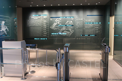 すみだ水族館の入口ゲート。前売り券はここで係員に提示すればOK