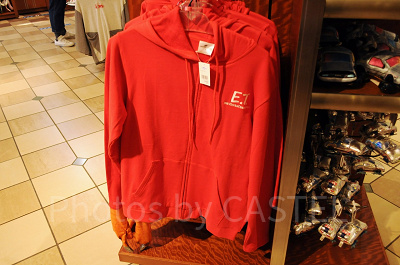 E.T.の20周年ジップアップパーカー