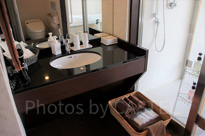 ユーラシアスイートの洗面台