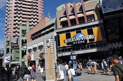 ユニバーサル・スタジオ・ストアの外観