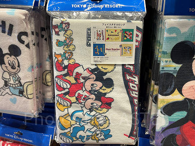 フェイスタオルロング(ディズニーチアダンスグッズ)