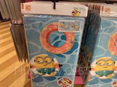 フェイスタオル(MINIONS CHILL in the POOL)