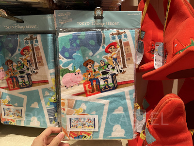 フェイスタオル(トイ・ストーリー×東京ディズニーリゾートグッズ)
