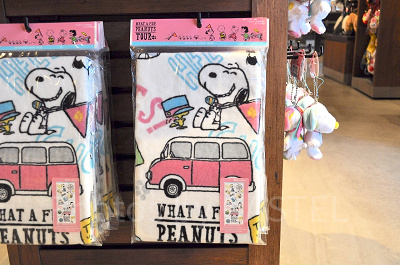 フェイスタオル／WHAT A FUN PEANUTS TOUR