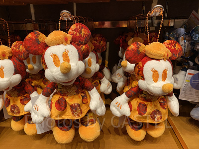 秋カラー:ぬいぐるみバッジ