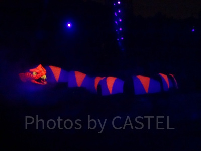 ファンタズミック！　のヴィランズパートの様子。