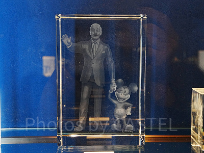 置物（ミッキー＆ウォルト・ディズニー）