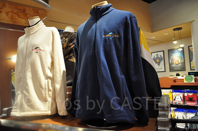 USJロゴ入りフリースジャケット（ネイビー）