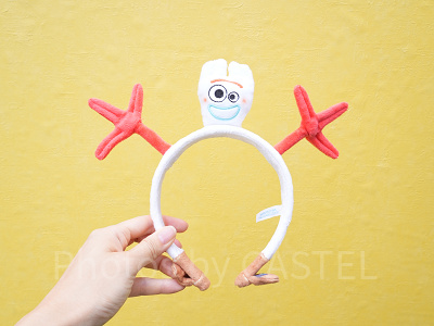 フォーキーカチューシャは画期的デザイン!