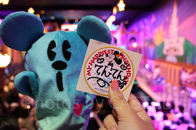 ディズニーの誕生日シール（バースデーシール）