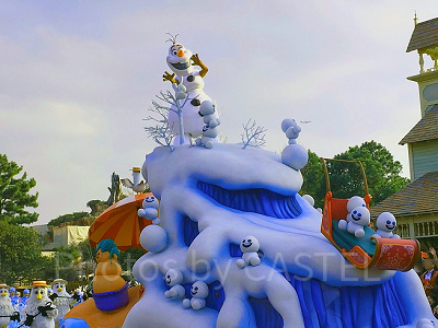 非売品　希少　フローズンファンタジー　特大パネル すごい！ファンタジースプリングスマジック！！ | 時々、お出かけし