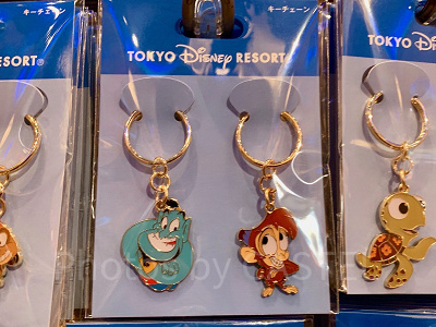 ジーニー&アブーのペアキーチェーン