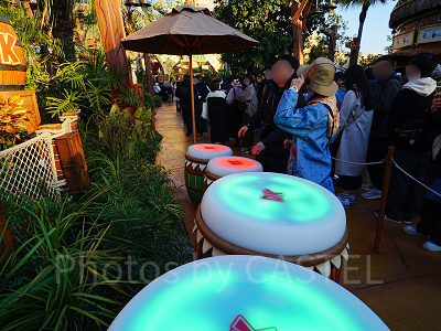 成功すると緑に、失敗すると赤に光る