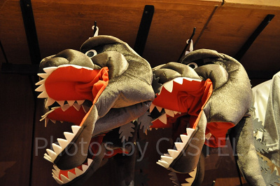 ゴジラぬいぐるみハット