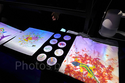 お絵かきファクトリーで作れるグッズサンプル