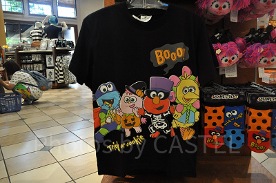 「HALLOWEEN　SESAME　STREET」ハロウィン仮装キャラクターTシャツ