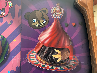 ハミクマ・サイコサーカス・ケーキ～ビターチョコ～