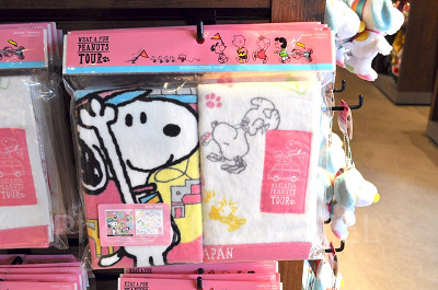 ハンドタオルセット/WHAT A FUN PEANUTS TOUR