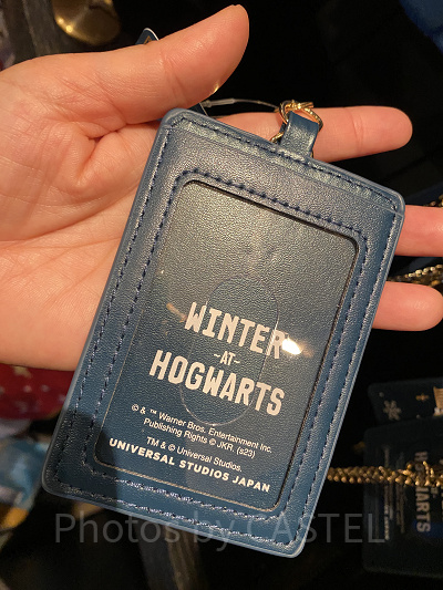 USJハリーポッター2024-2025冬グッズ:チケットホルダー(裏)