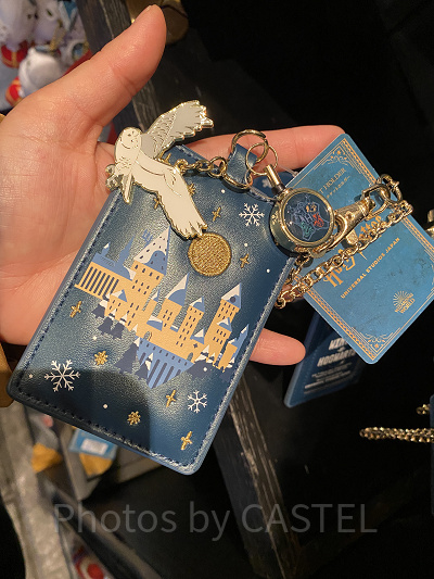 USJハリーポッター2024-2025冬グッズ:チケットホルダー(表)