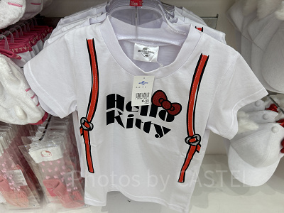キティのキッズTシャツ