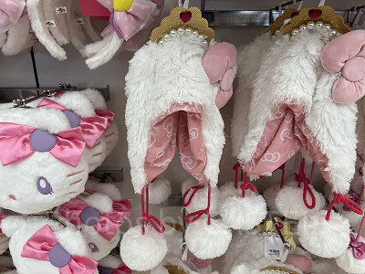 ハローキティぬいぐるみハット