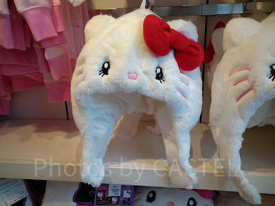 ハローキティのぬいぐるみハット