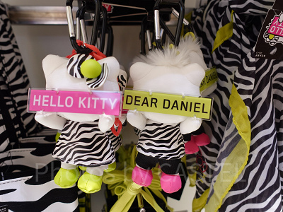 ハローキティ カラビナ付きぬいぐるみキーチェーン