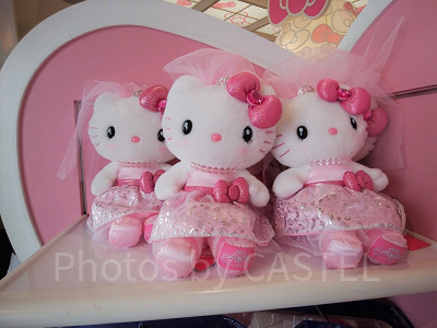 ハローキティのぬいぐるみ(ティアラ)