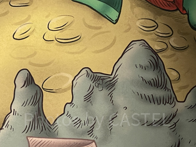 隠れミッキー（シンドバッド・ストーリーブック・ヴォヤッジ）