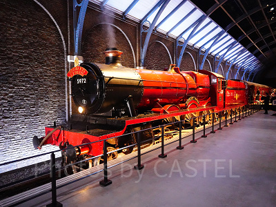 9と3/4番線のホグワーツ特急(スタジオツアー東京)