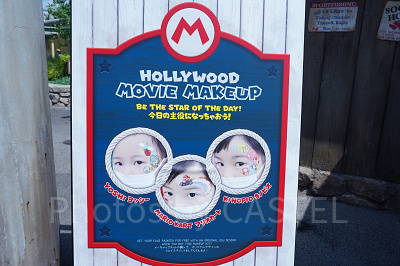 ハリウッド・ムービー・メーキャップ：フェイスペイント