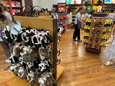 ハリウッド・スペシャルティ・ストアの被り物ゾーン