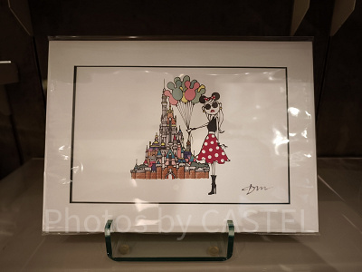 香港ディズニー20周年DAICHI MIURAコラボグッズ:イラスト