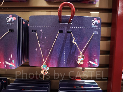 香港ディズニー20周年「ミッキー&フレンズ・グランドセレブレーショングッズ」:ネックレス