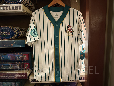 香港ディズニー20周年「Since 2005」グッズ:ベースボールシャツ