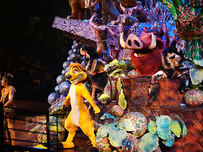 香港ディズニー「フェスティバル・オブ・ザ・ライオンキング」ショー：魅力